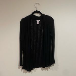 Women’s black cardigan